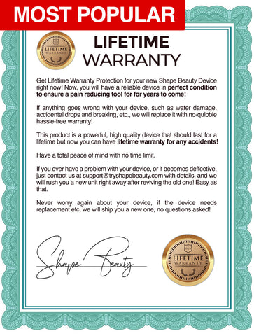 Lifetime Warranty